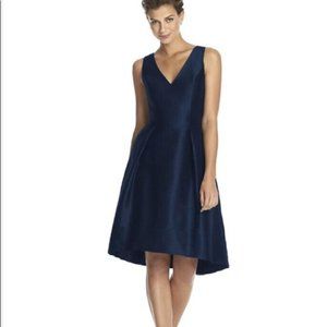 Alfred Sung High/Low Cocktail/Bridesmaid Dress